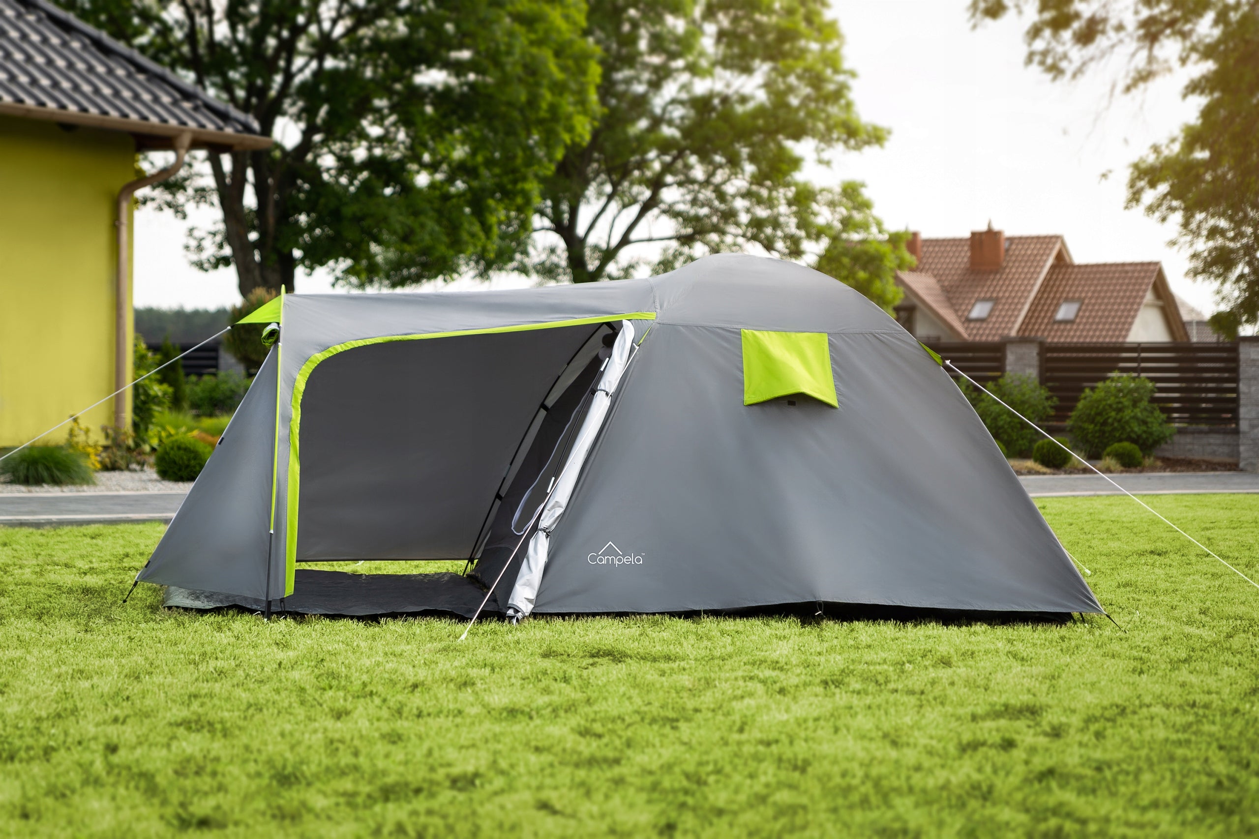 4 PERSON FAMILY TOURIST TENT WATERPROOF WITH VESTIBULE IGLO XL Manufacturer code NAMIOT TURYSTYCZNY RODZINNY 4 OSOBOWY