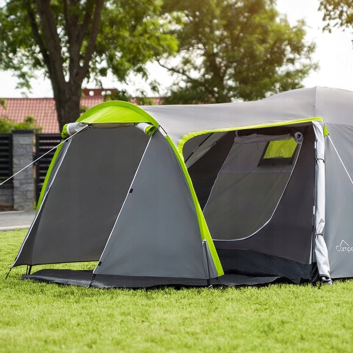 4 PERSON FAMILY TOURIST TENT WATERPROOF WITH VESTIBULE IGLO XL Packaging status original