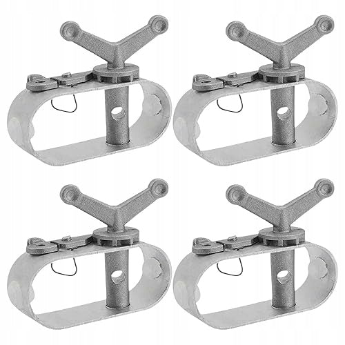 4 PIECES ROPE TENSIONERS ALUMINUM TENSIONERS FOR TARPAULINS steel