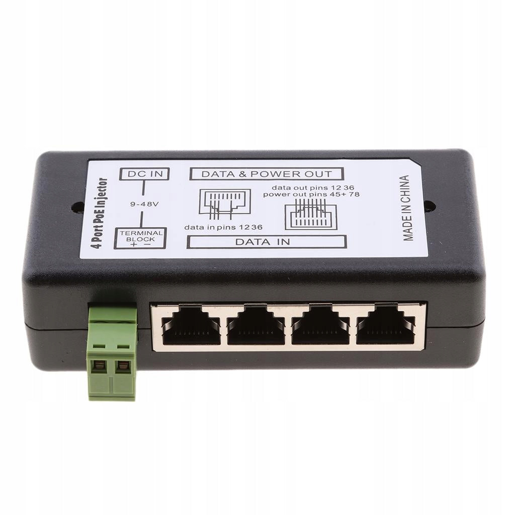 4 POE Ports Switch V Passive Power Supply Module Over Ethernet