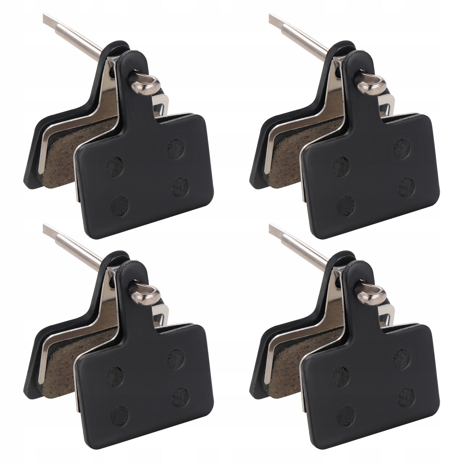 4 Paires Bike Brake Pads for Shimano Tektro Deore TRP Disc Brakes
