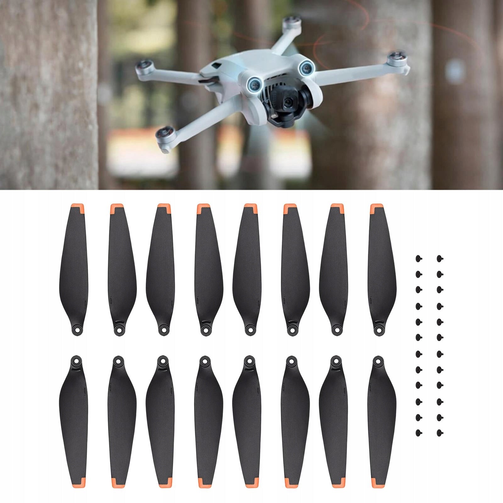 4 Pairs Propellers Set for Mavic Mini 3 Pro Stable Momentum Lightweight Brand no brand