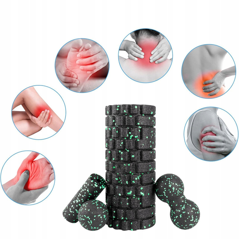 4 Pcs Fascia Roller Set Fascia Roller EPP Massage Roller