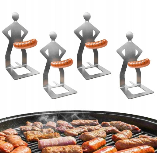 4 Pcs Funny BBQ Racks Grill Accessories Gifts