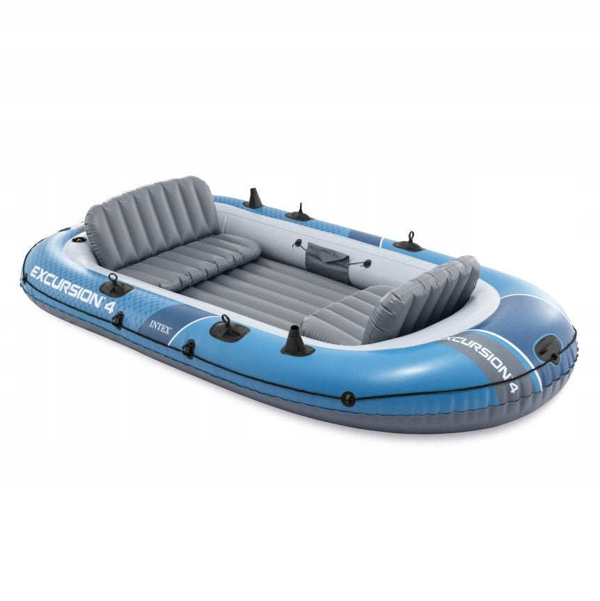 4 Person Inflatable Pontoon Large With Pump + Paddles + Solid Bag Manufacturer code Łódka dmuchana pompowana soildna dla 4 osób 1
