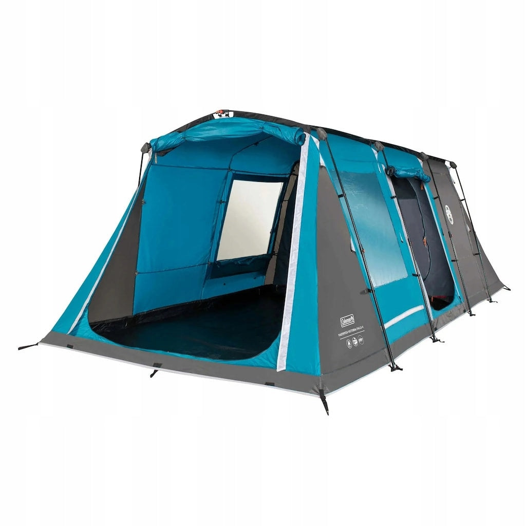 4-Person Tunnel Hiking Tent Coleman Fastpitch Victoria Falls 4