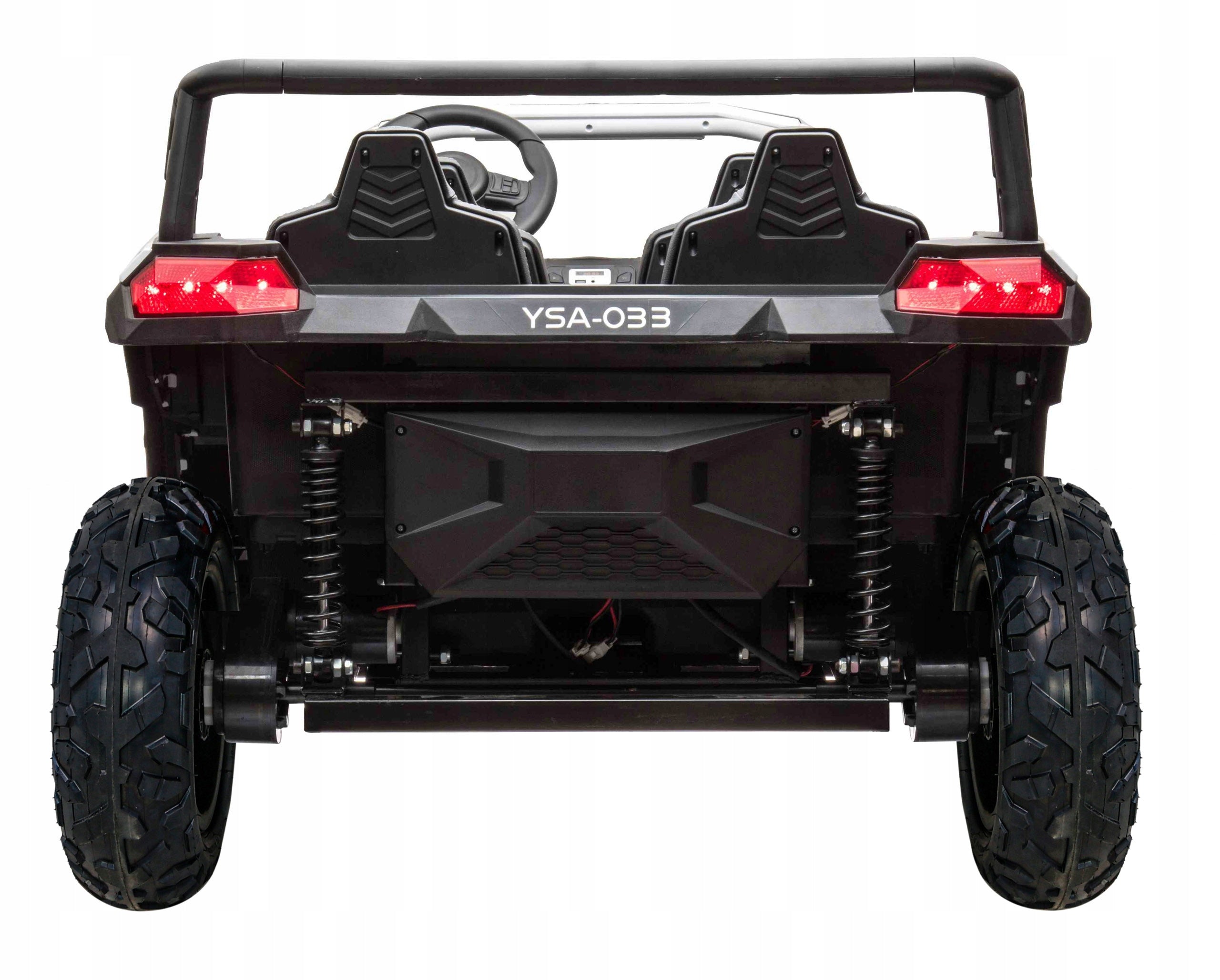 4-Person Vehicle Buggy ATV RACING UTV2000 With Li-ion Battery White Color red