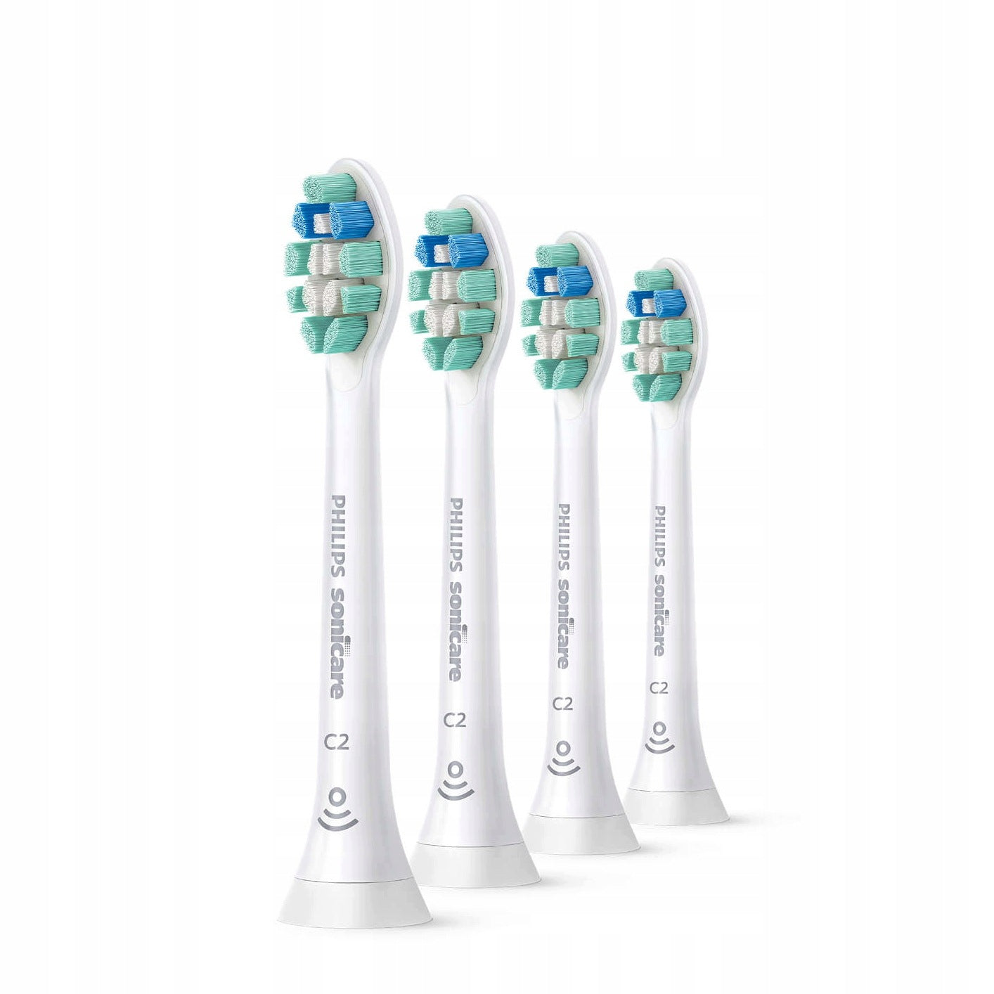 4 Philips sonicare C2 HX9024 Optimal Plaque Defence Brush Tips Packaging status original
