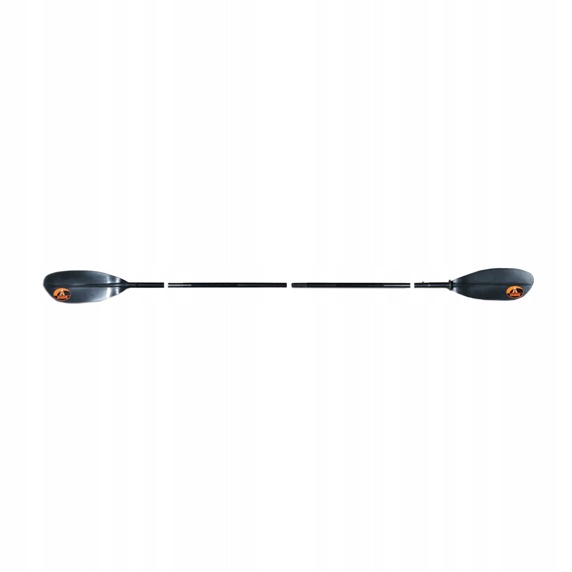 4-Piece Advanced Elements Compact Touring Black Canoe Paddle 231 cm