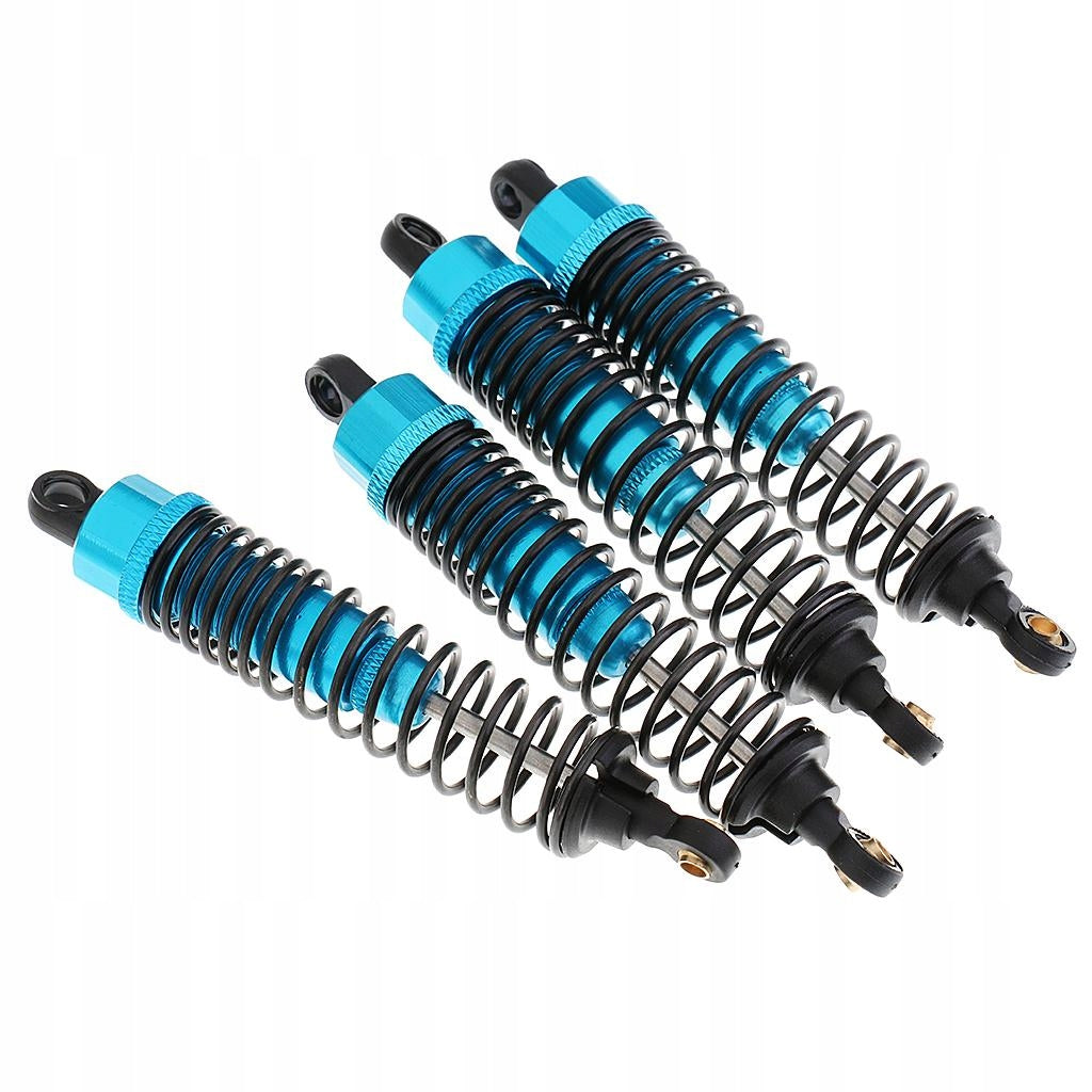 4 Pieces 1/10 RC Car Rear+Front Shock Absorber 106004 for HSP 94166 94106
