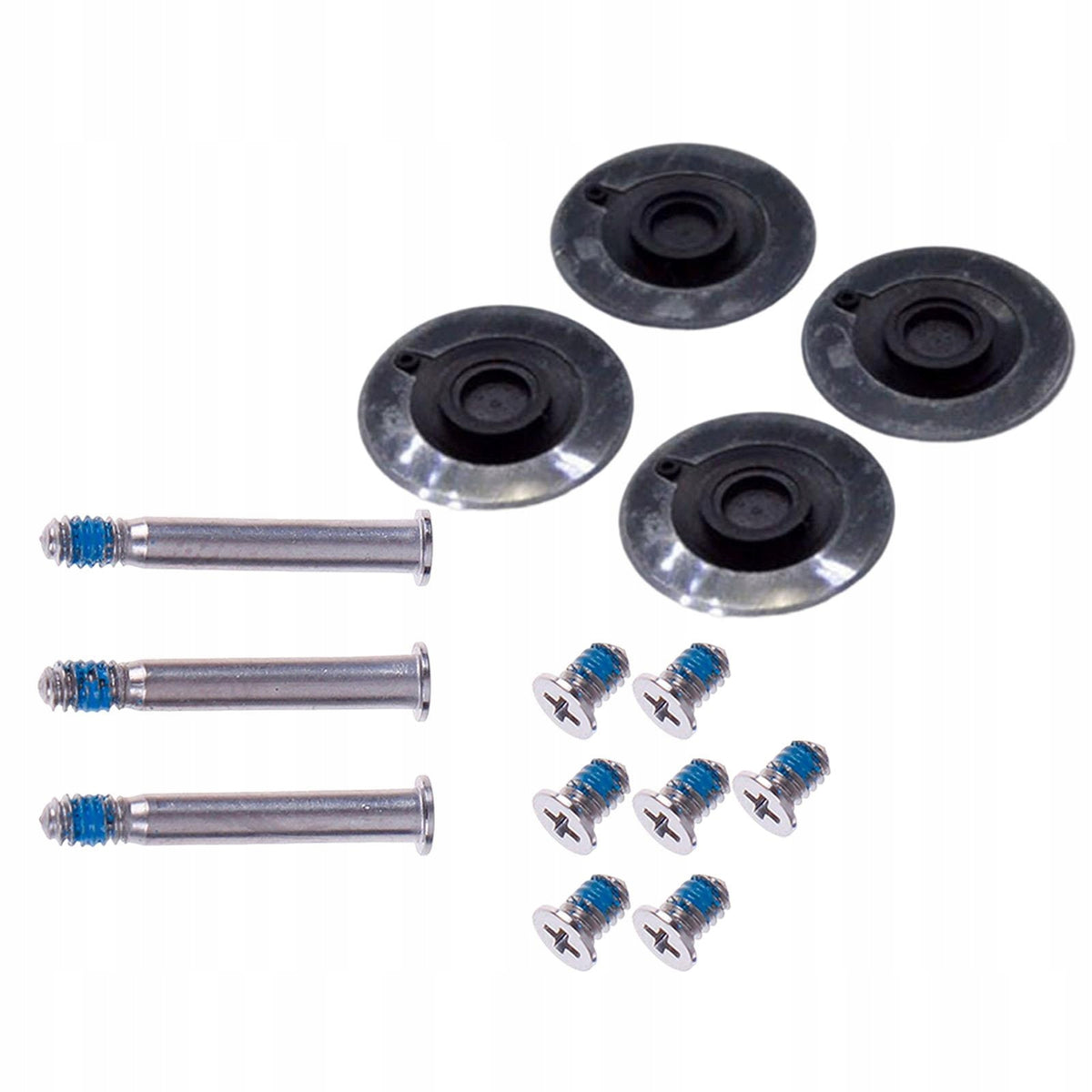 4 Pieces Bottom Rubber Feet with Screws Non