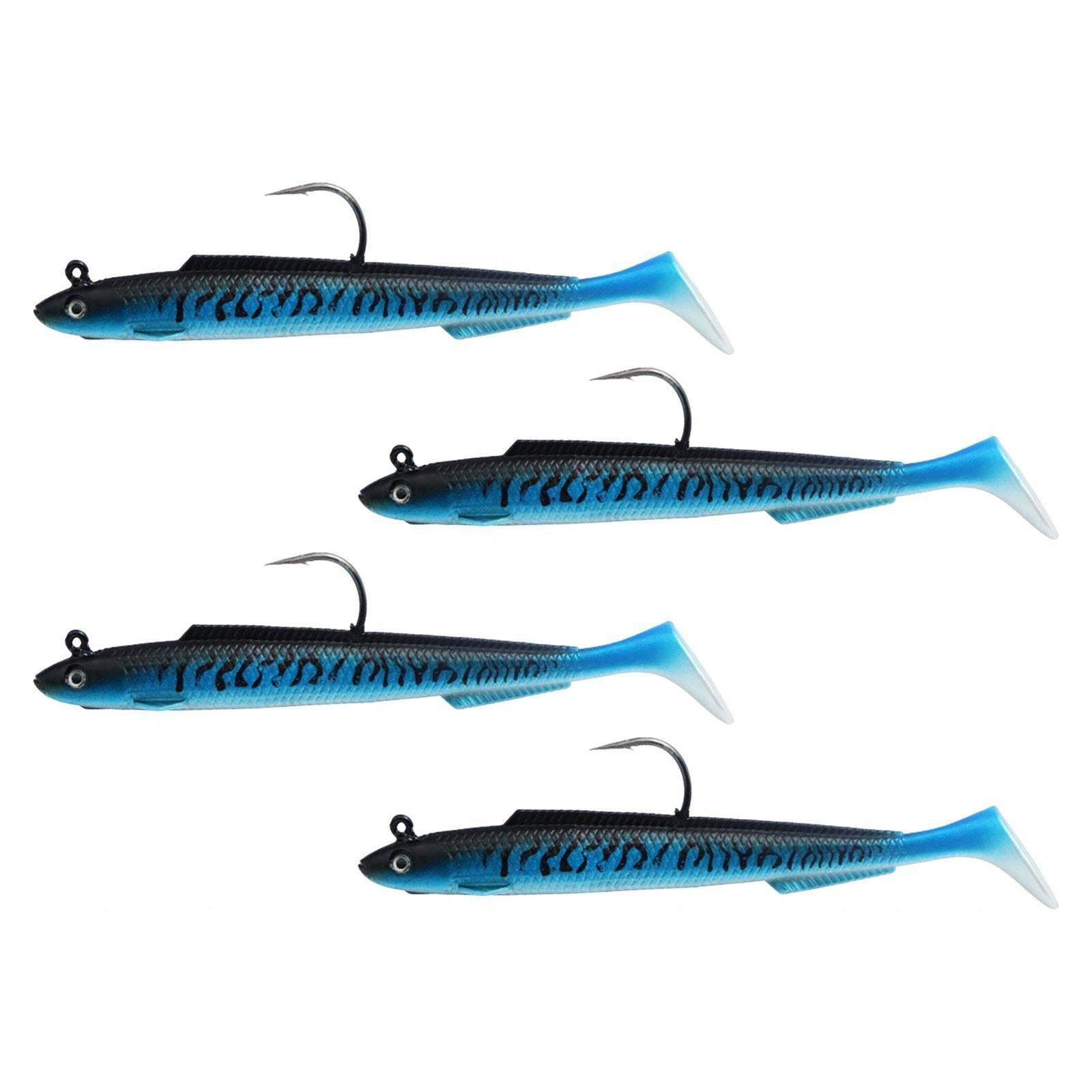 4 Pieces Fishing Lures Portable Multipurpise Practical with Hook Fishing