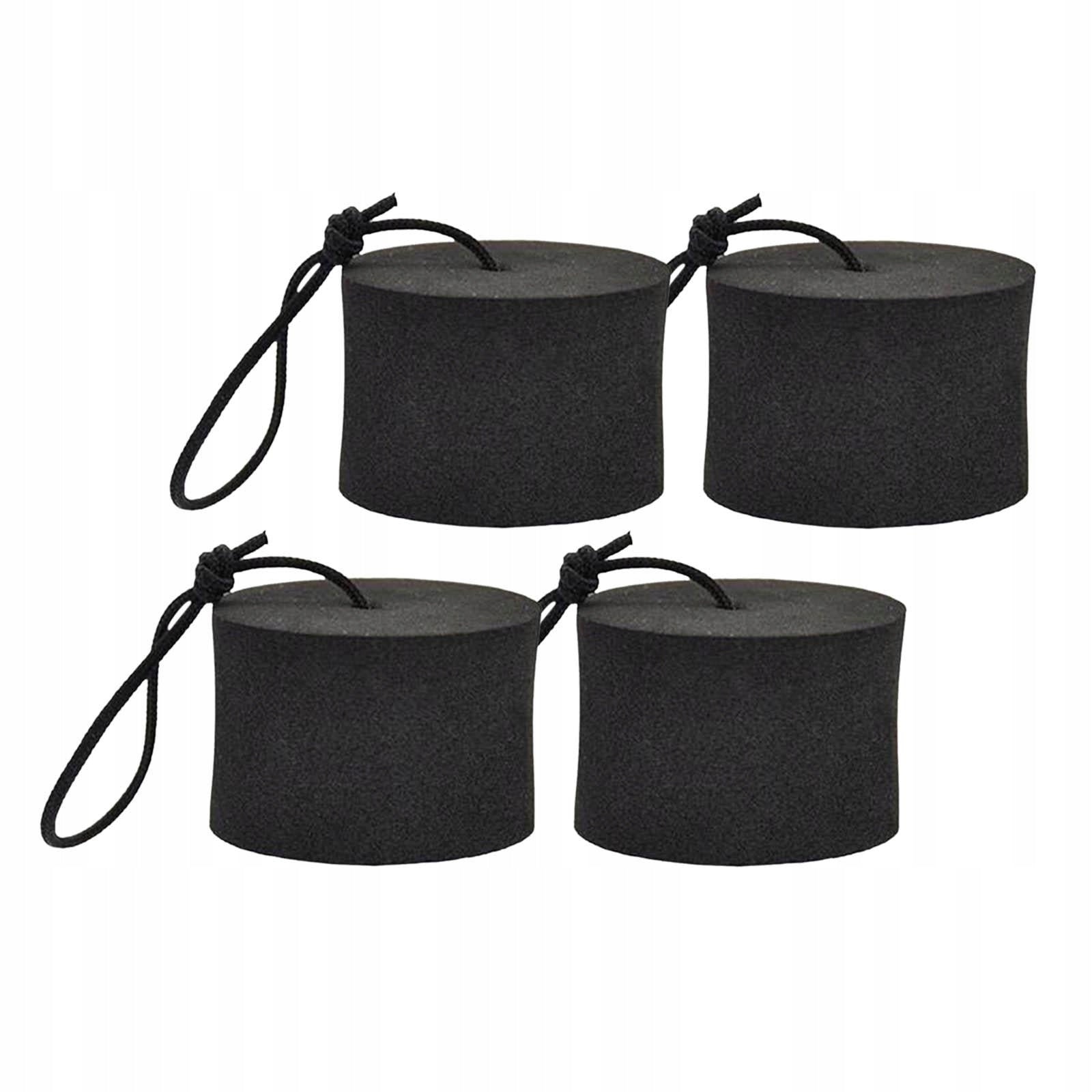 4 Pieces Kayak Scupper Plug Canoe Drain Holes Stopper Bung ightweight, L Model Korek spustowy kajaka Uniwersalny zestaw korków