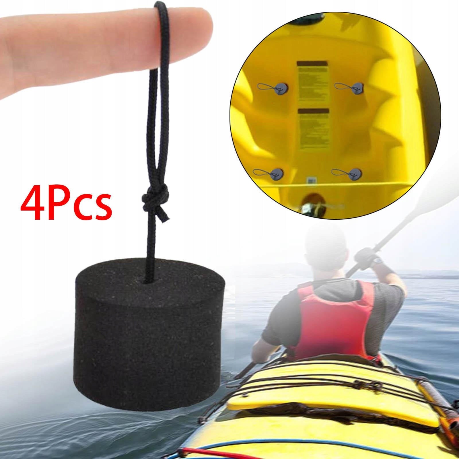 4 Pieces Kayak Scupper Plug Canoe Drain Holes Stopper Bung ightweight, L Weight 26 kg