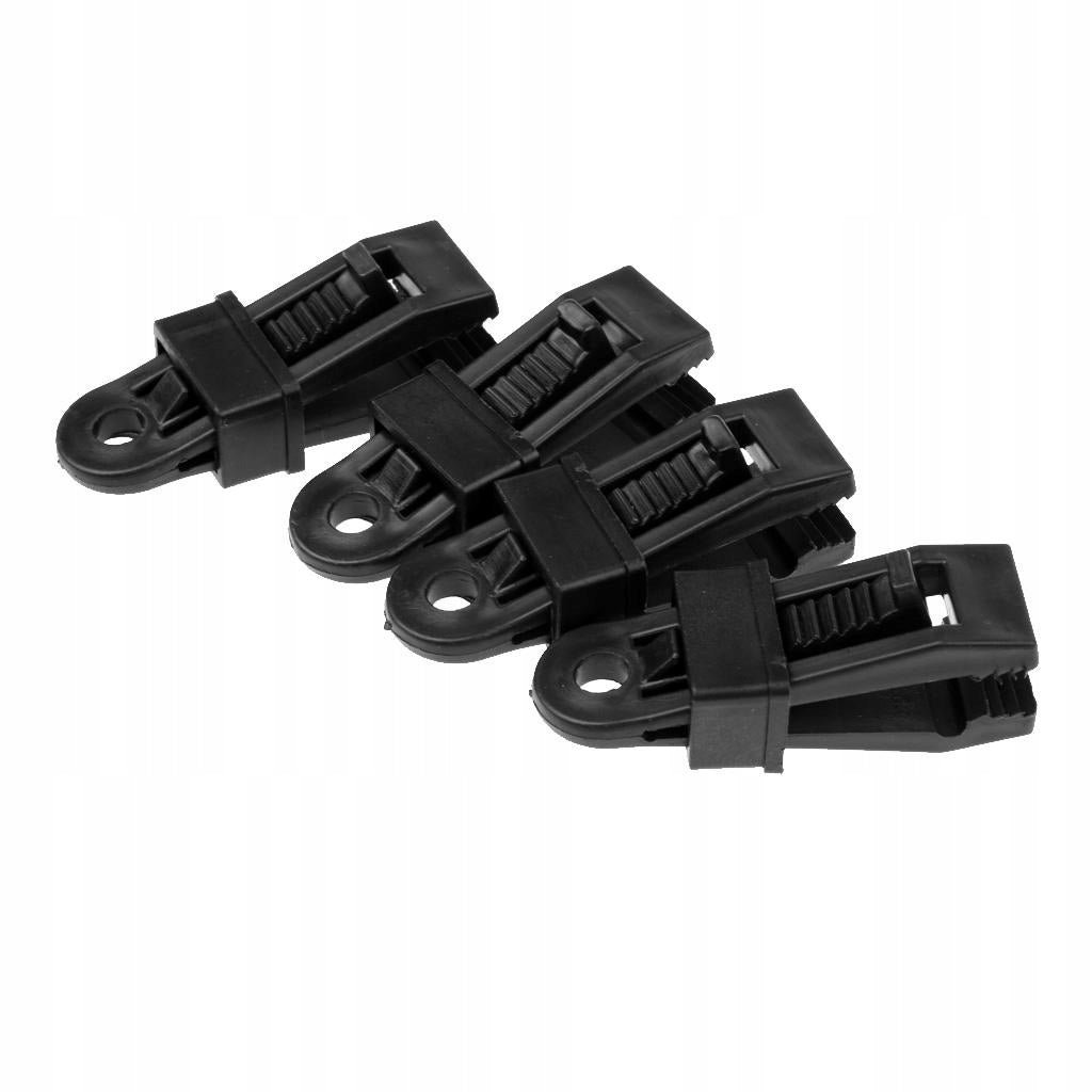 4 Pieces/ Set Heavy Duty Tarp Clips Tent Awning Clamp boat