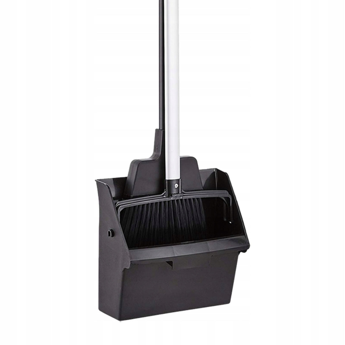 4 Pieces Standing Dustpan and Broom Household Cleaning Broom Set Long Packaging status original