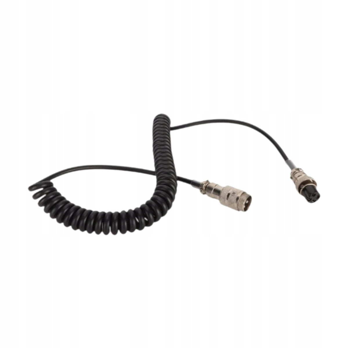 4 Pin after Stretching 150 cm/59.06 inch Soft CB Radio Microphone Extension