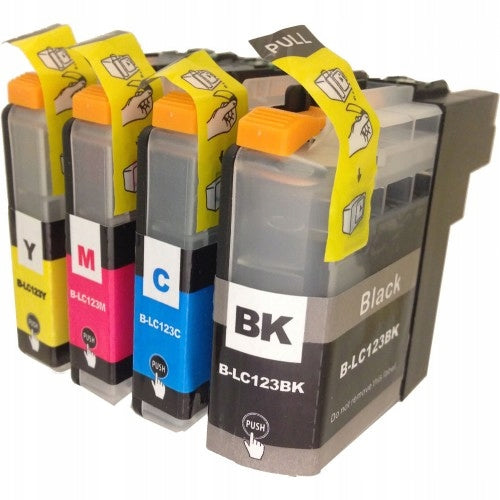 4 Printer inks Brother DCP-J132w J152w J4110dw J552dw replacement kit