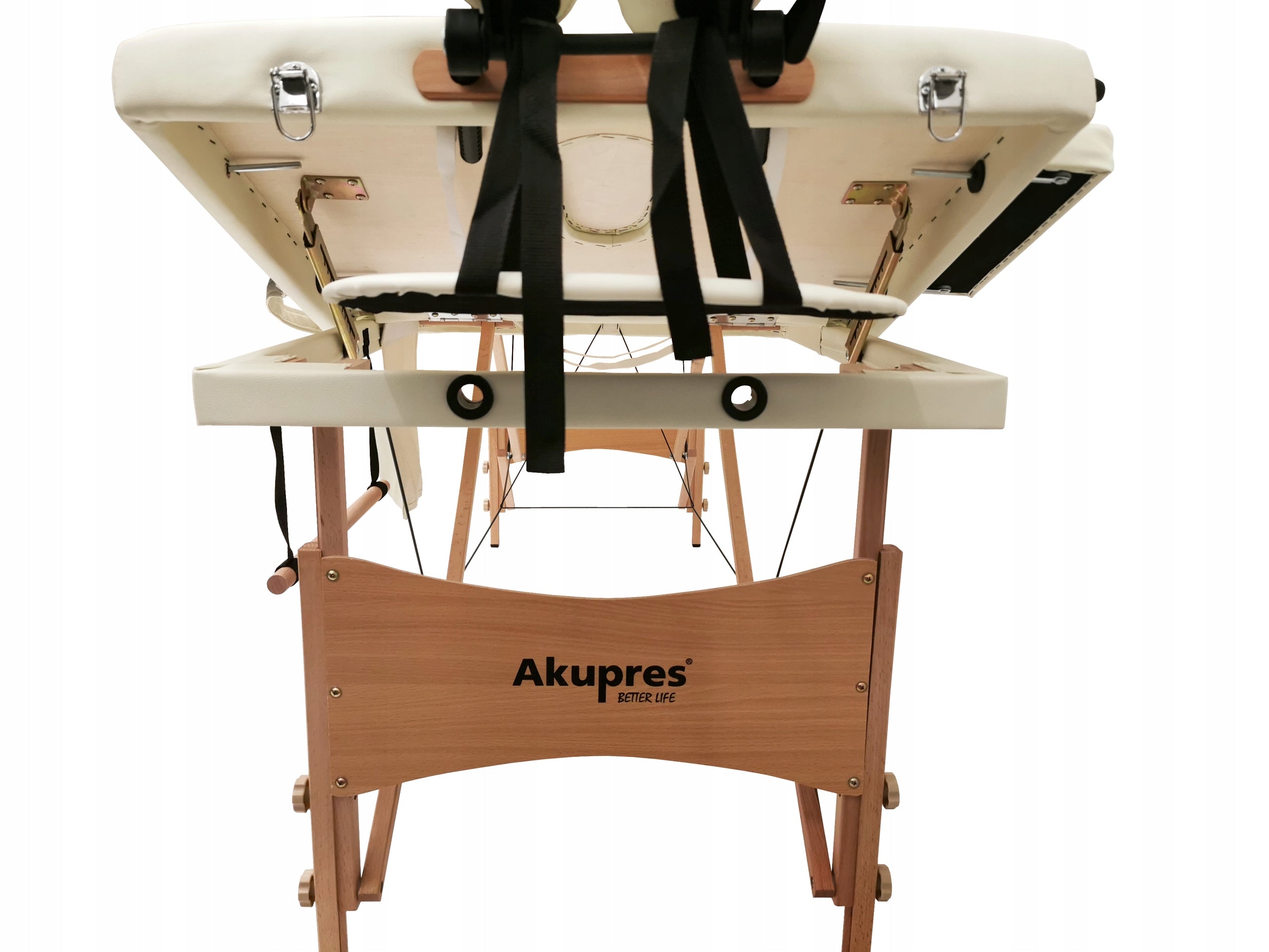 4 SEGMENT BED MASSAGE TABLE AURORA FOLDING PORTABLE BAG AKUPRES Frame material wood