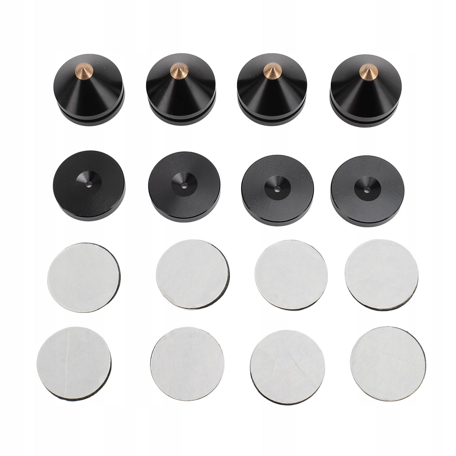 4 SET GLKTER ISOLATION FOT ALUMINUM ALLOY HOST VIBRATION SPIK UU Brand no brand