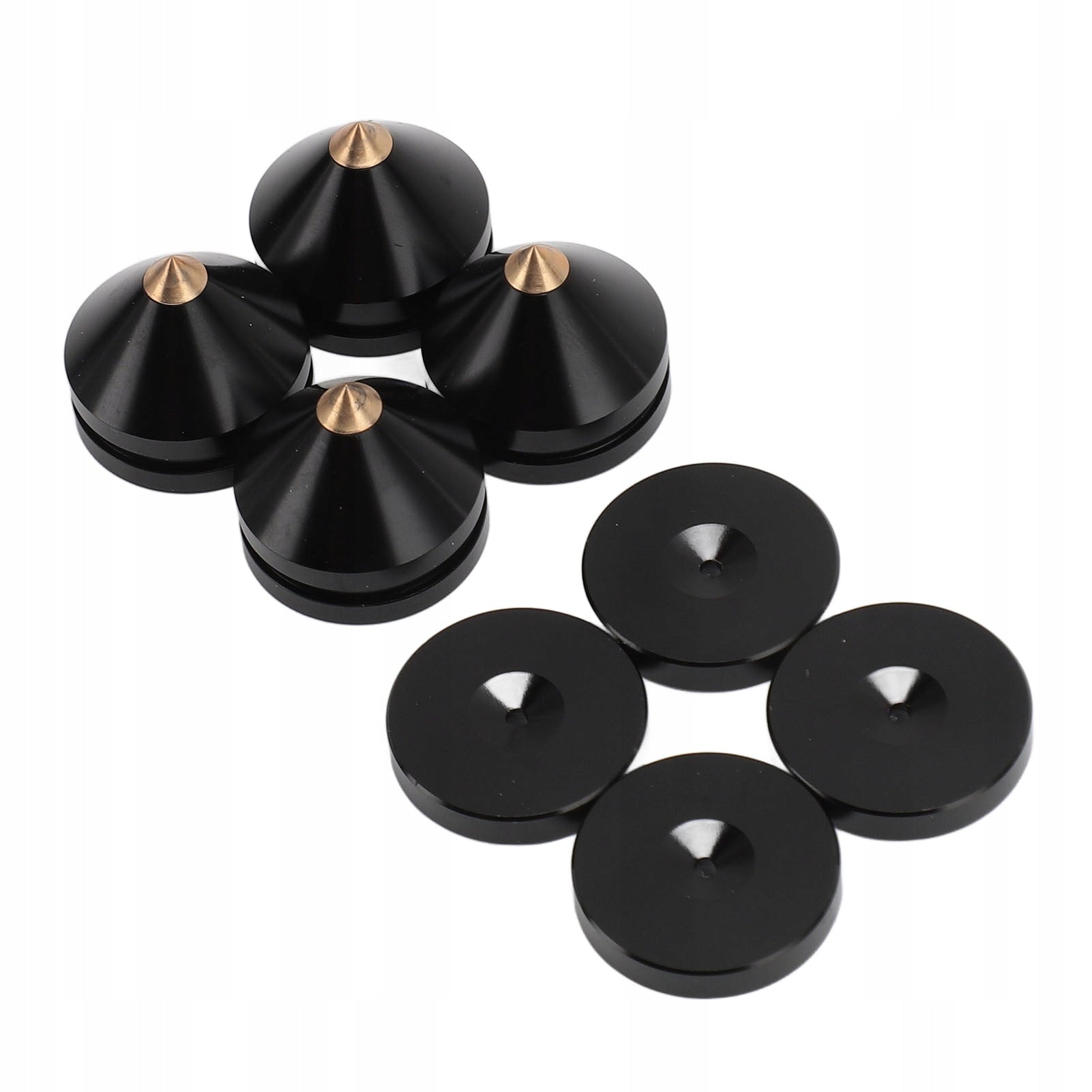 4 SET GLKTER ISOLATION FOT ALUMINUM ALLOY HOST VIBRATION SPIK UU