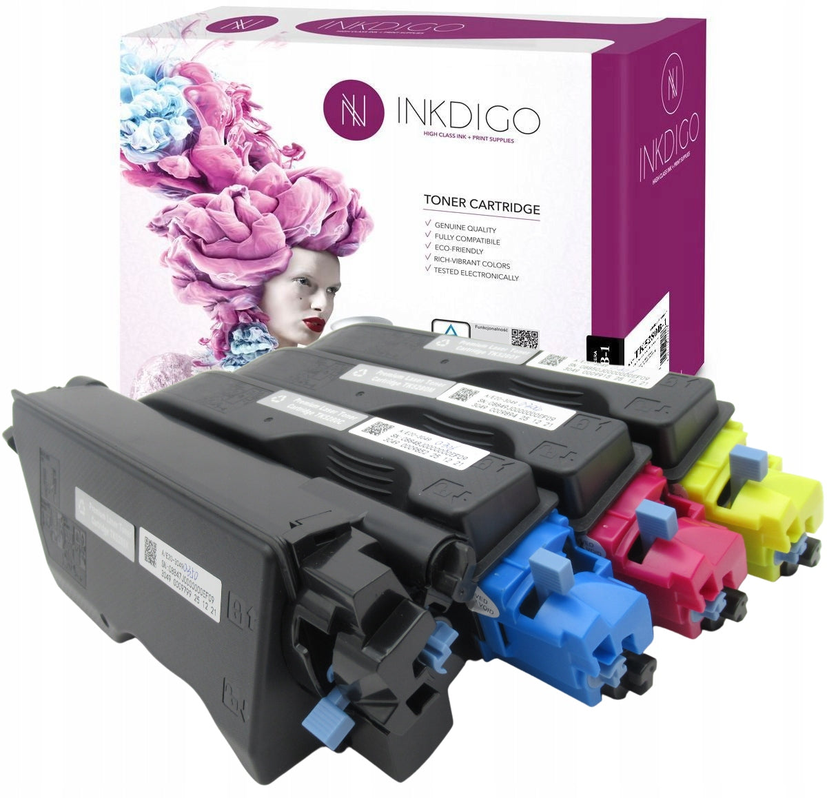 4 TONER CARTRIDGES FOR KYOCERA TK5280 M6235 M6635 P6235