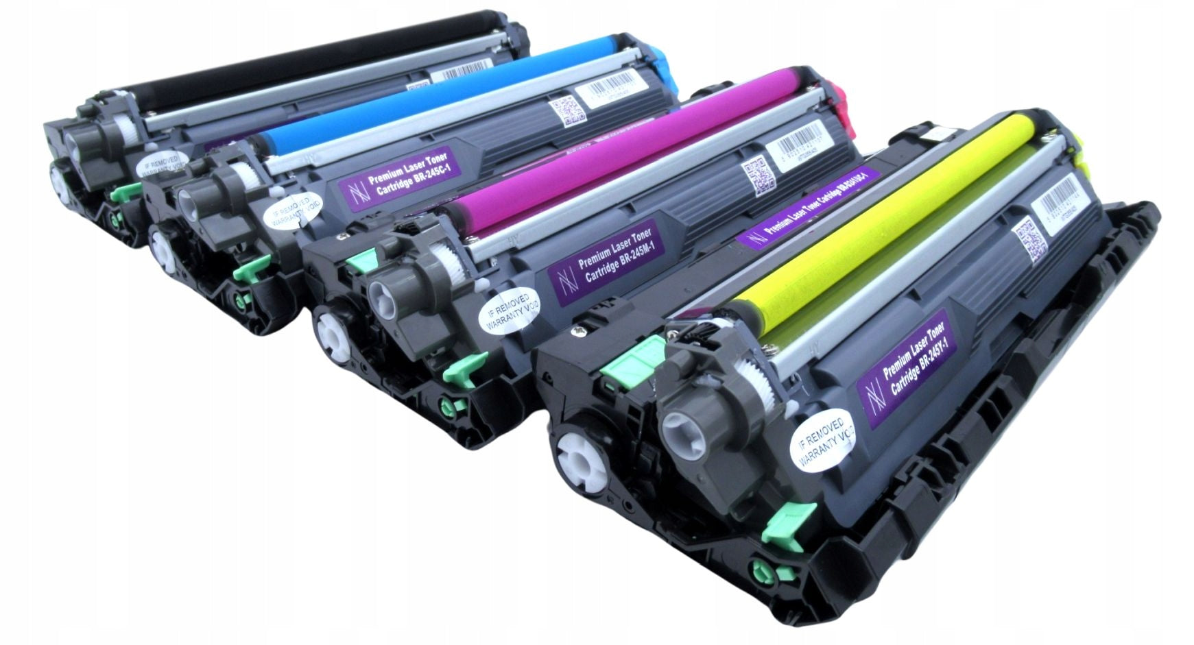 4 TONERS + 4 DRUMS for Brother MFC-9140 printer Manufacturer Inkdigo
