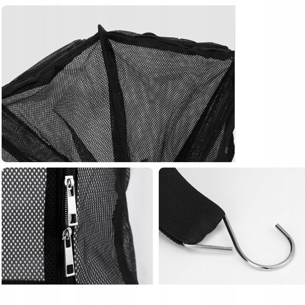 4 Tier Mesh Layer Hanging Dryer with Mosquito Net for Herb Fruit Packaging status original