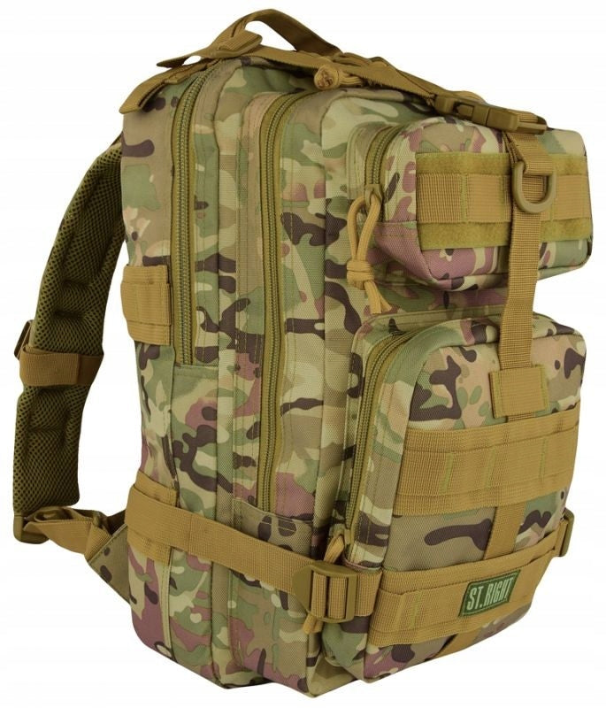 4-chamber school backpack Bp43 Military Multi No. 9830 Manufacturer code 5903235619830