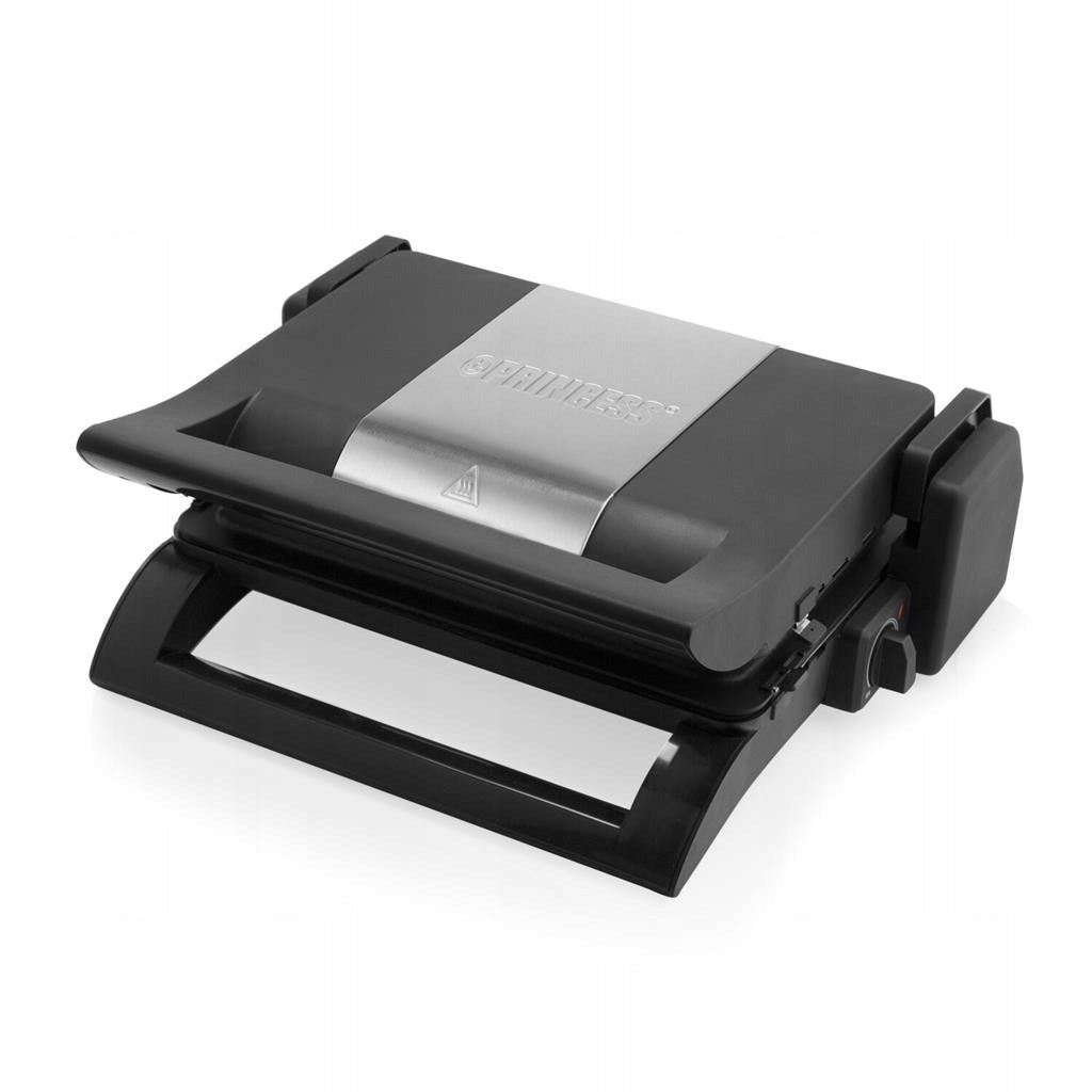 4-in-1 Electric Grill with Removable Plates for Sandwich Preparation,