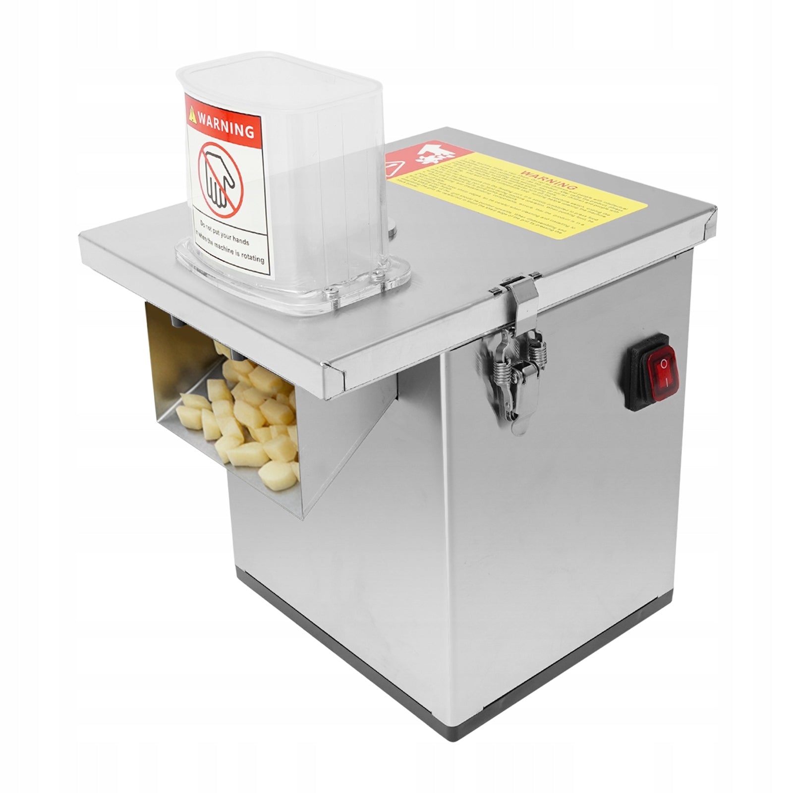 4-in-1 Vegetable Processor (Slicer Dicer Shredder & Strip Crinkle Cutter)
