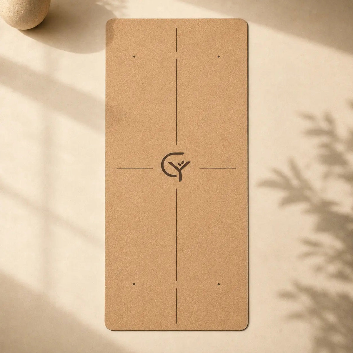 4 mm Balance Cork Yoga Mat Packaging status original