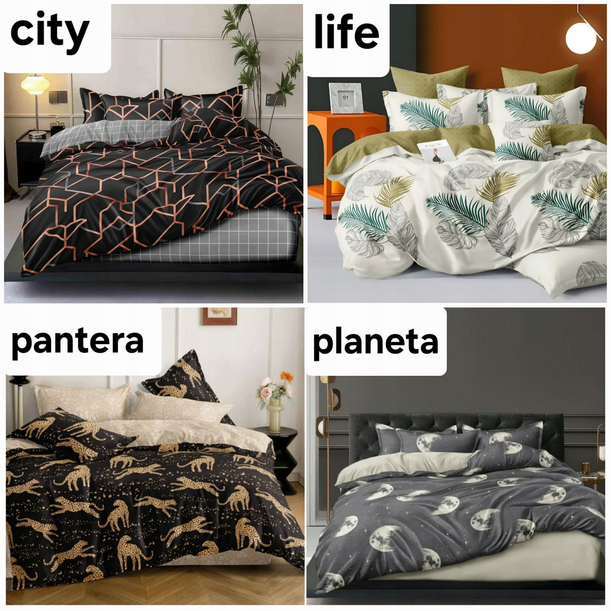 4 part Bedding set 160x200 cm + Bedding sheet Manufacturer code pościel świąteczna