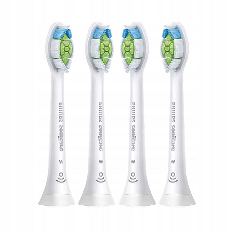 4 pcs Philips sonicare W2 Optimal White HX6064 toothbrush tips Packaging status original