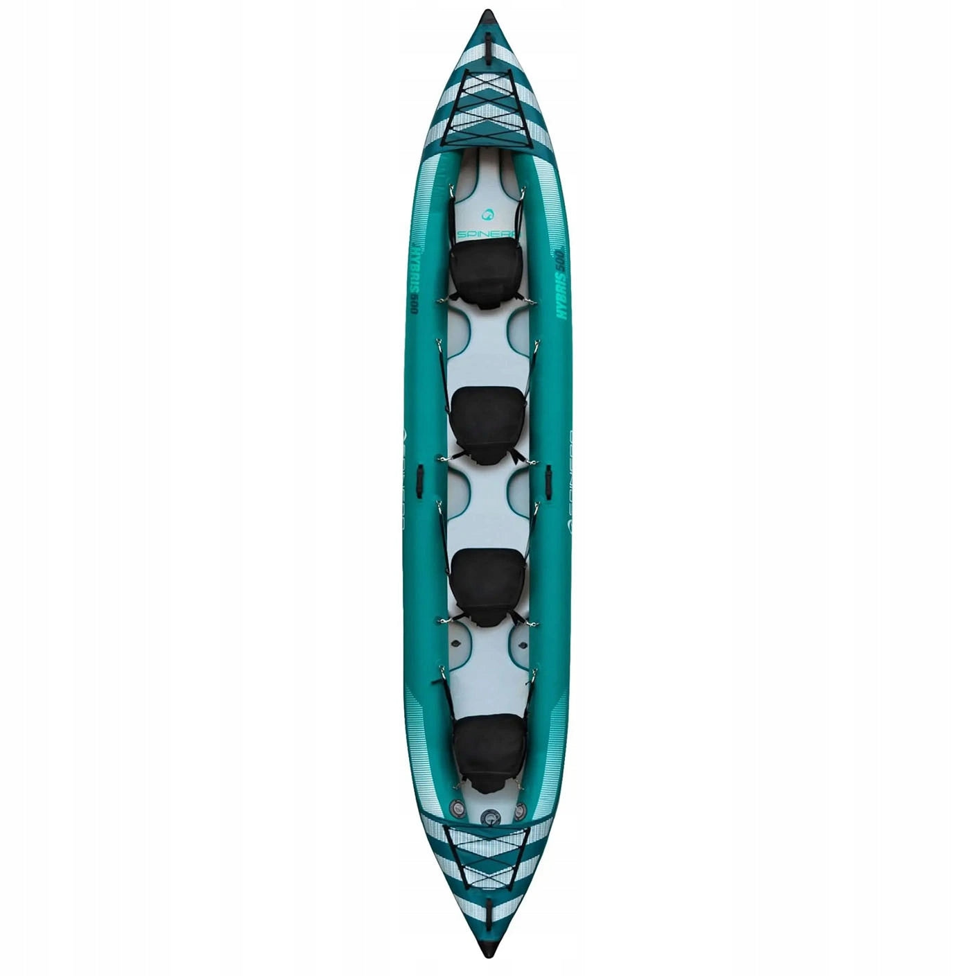 4-person pumped kayak SPINERA Hybris 510 teal/white/grey Brand Spinera
