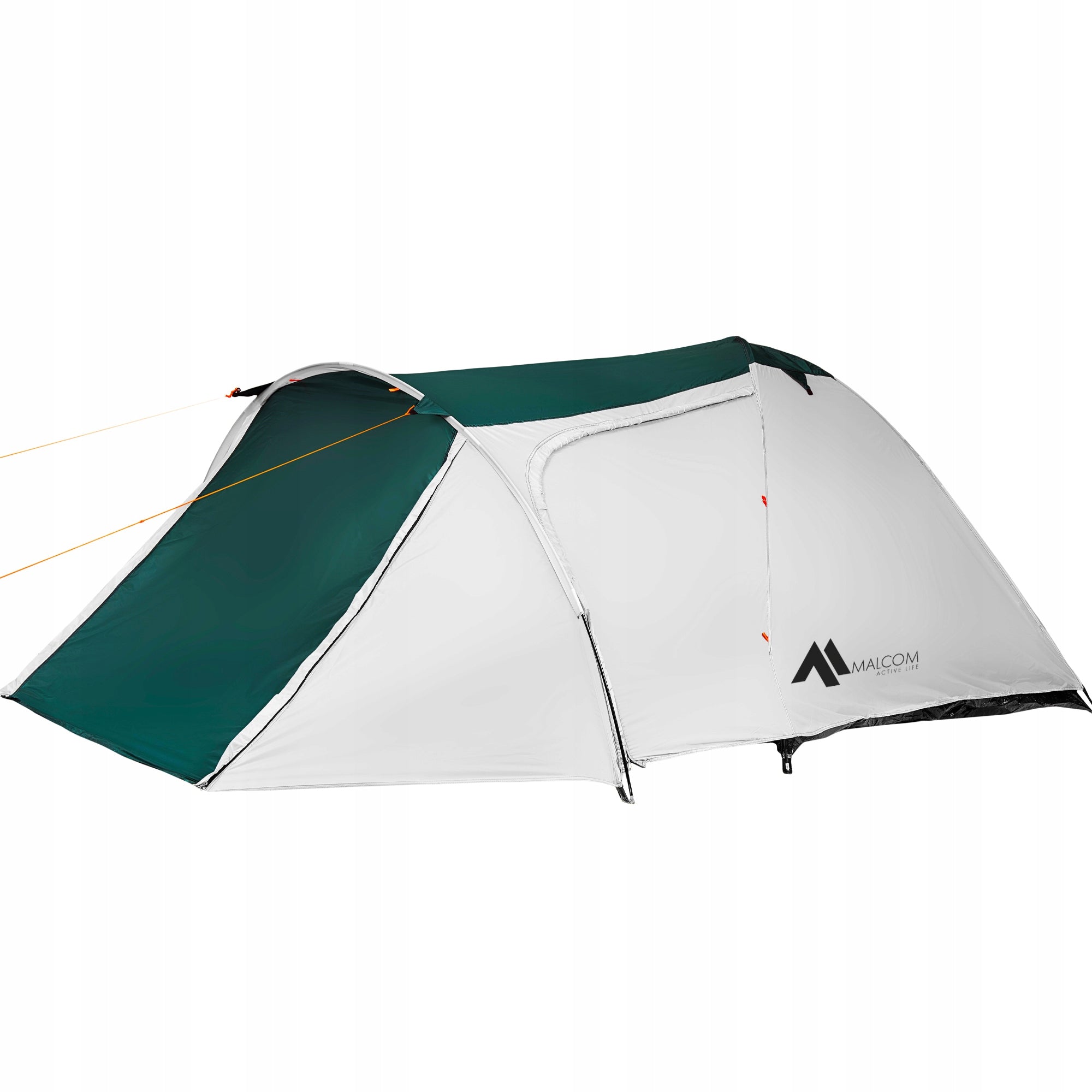 4-person single-coating tourist tent with vestibule 2000 mm Kind travel