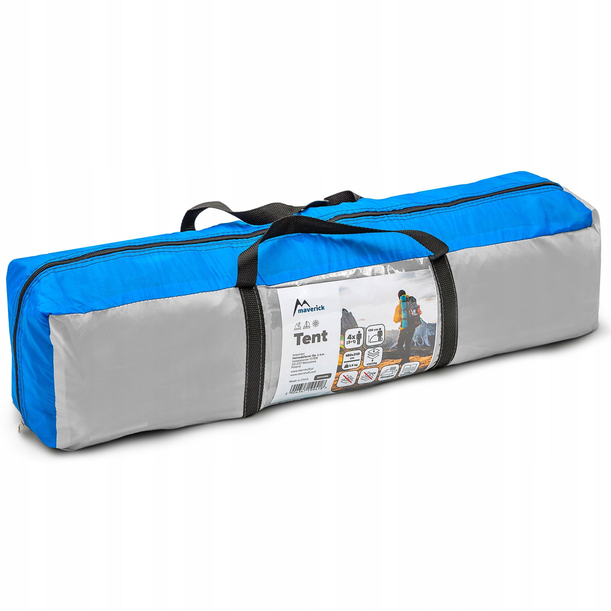 4-person tourist tent with vestibule Brand Malcom