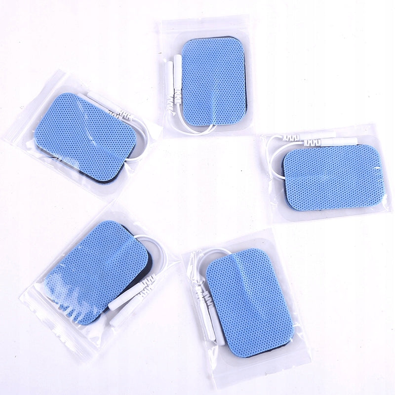 4 x Tens Ems Special Blue Gel Electrodes Color green