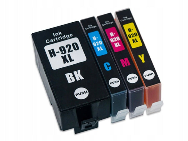 4 x replacement ink for HP 920 XL for 6000 6500 7000