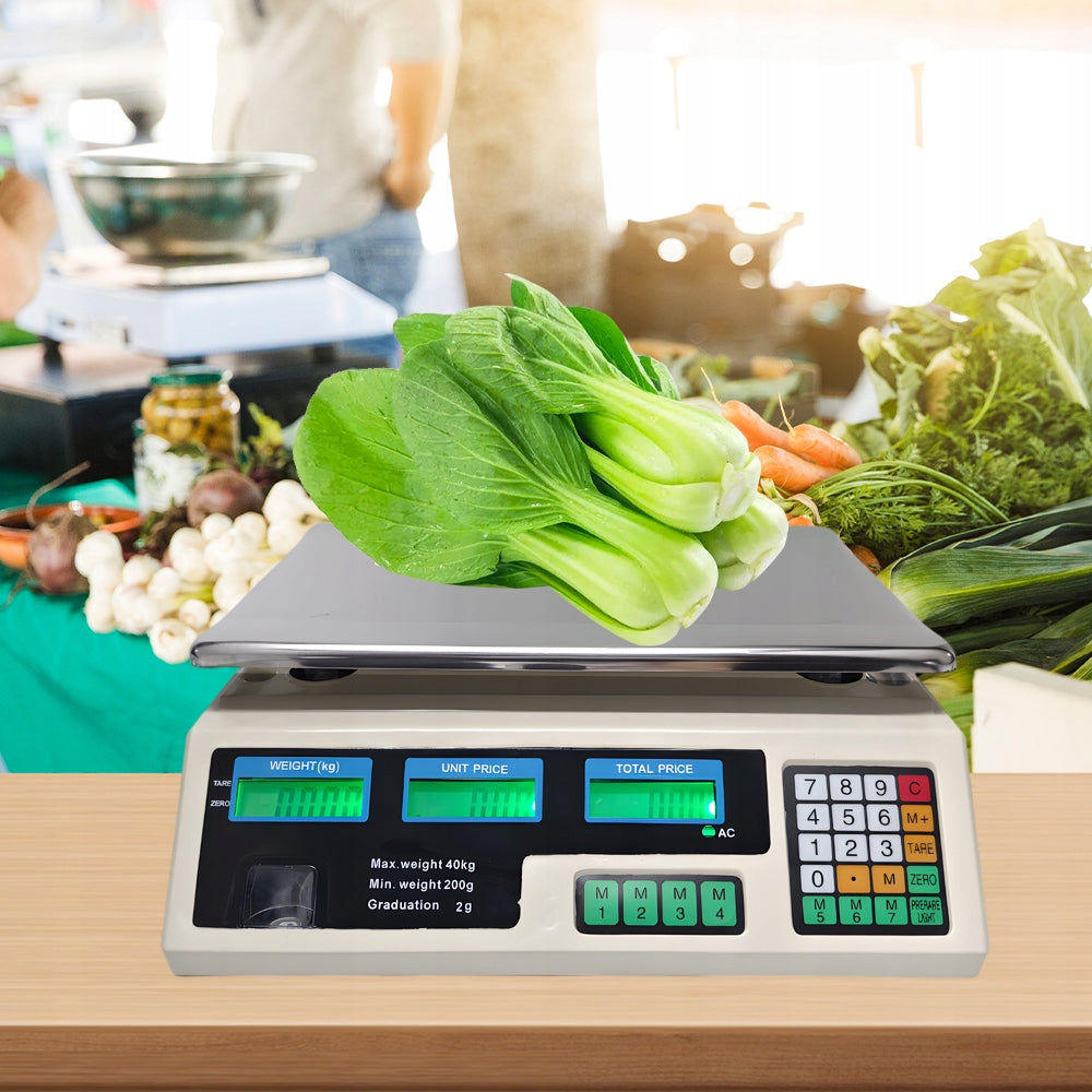 40 KG ELECTRONIC STORAGE SCALE INCLUDED BATTERIES Brand Bedee