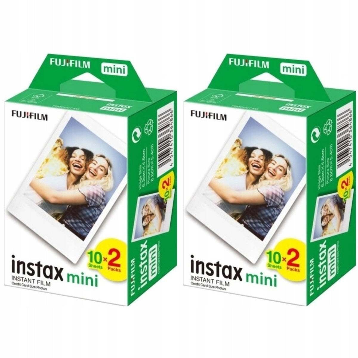 40 photos Fujifilm Instax Mini Glossy - cartridge for Mini 11/12/Evo/LiPlay