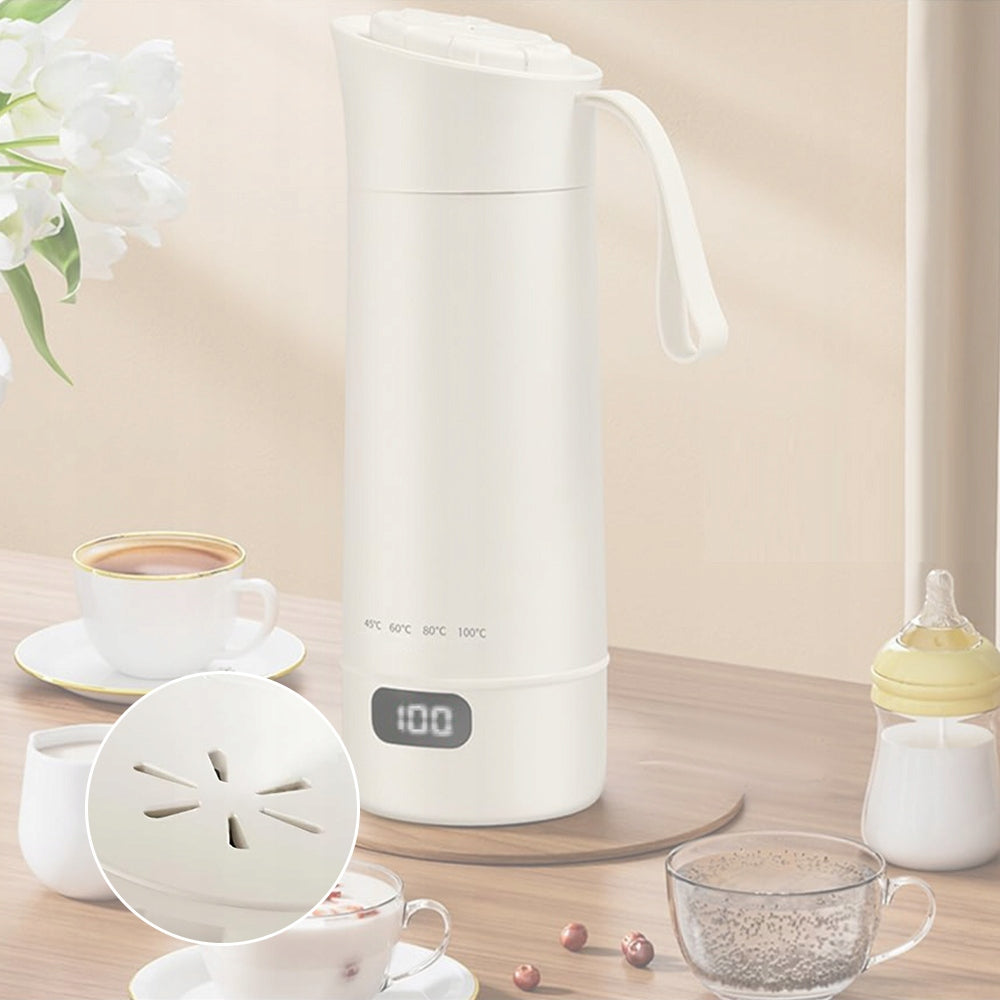 400ML PORTABLE TRAVEL MINI HEATING CUP TRAVEL ELECTRIC KETTLE Capacity 4 l