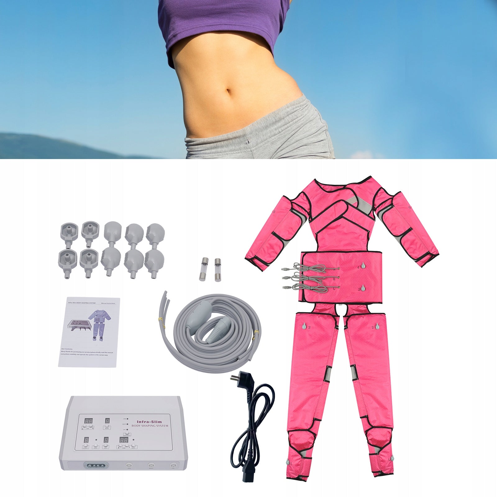 400W PRESOTHERAPY DRAINAGE LYMPHATIC BODY MASSAGER INFRARED Brand no brand