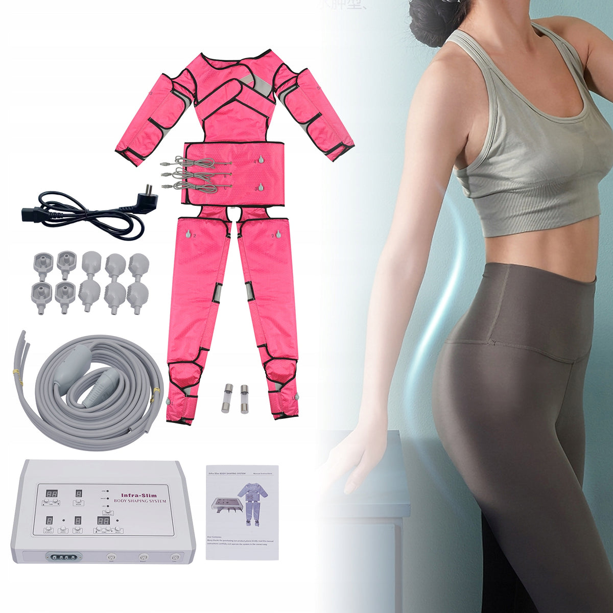 400W PRESOTHERAPY DRAINAGE LYMPHATIC BODY MASSAGER INFRARED Manufacturer code sen8577