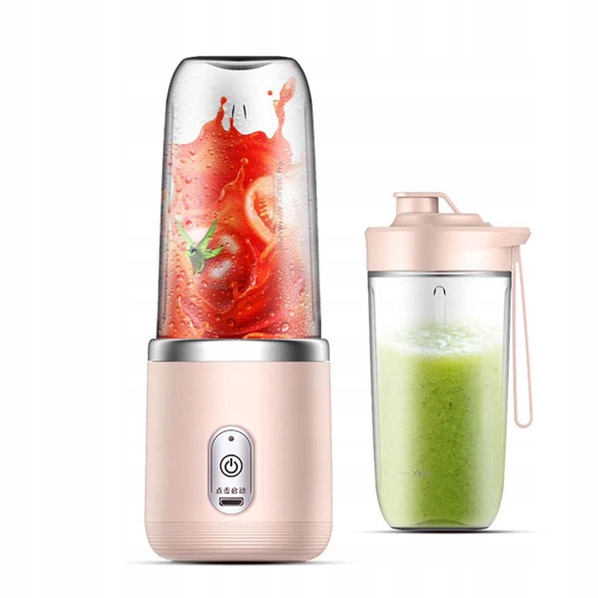 400ml Mini Electric Fruit Juicer Juicer Machine Multifunctional for Pink Brand no brand