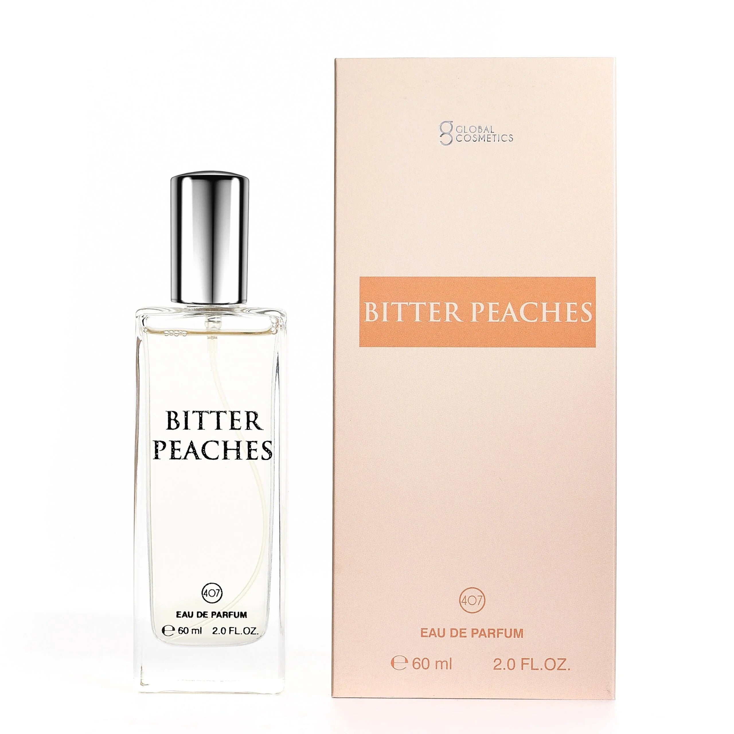 407 BITTER PEACH FUMES 60ml UNISEX PERFUME INTENSE LASTING FRAGRANCE Packaging status original