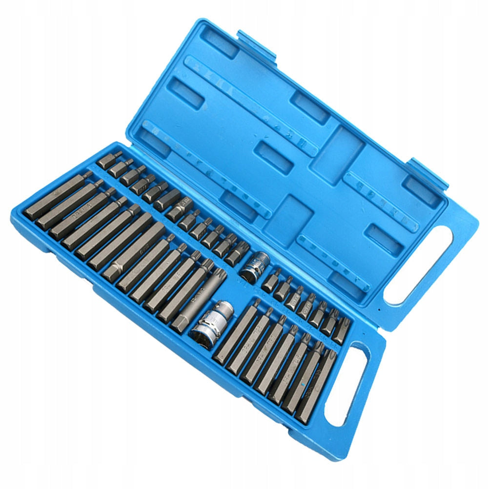 40PCS ASSORTED COLOR AUTO REPAIR HEXAGON WRENCH AND SOCKET KIT