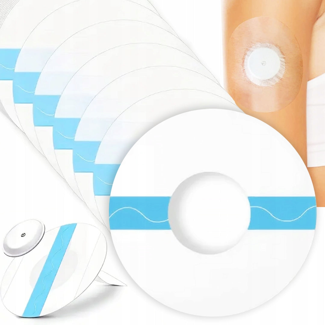 40×PROTECTIVE PATCHES FOR SENSOR FreeStyle Libre 2/3 WATERPROOF CLEAR Packaging status original