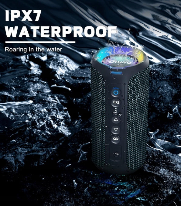 40W RGB Bluetooth Speaker, Portable Bluetooth Box with LED Lighting Manufacturer code X8