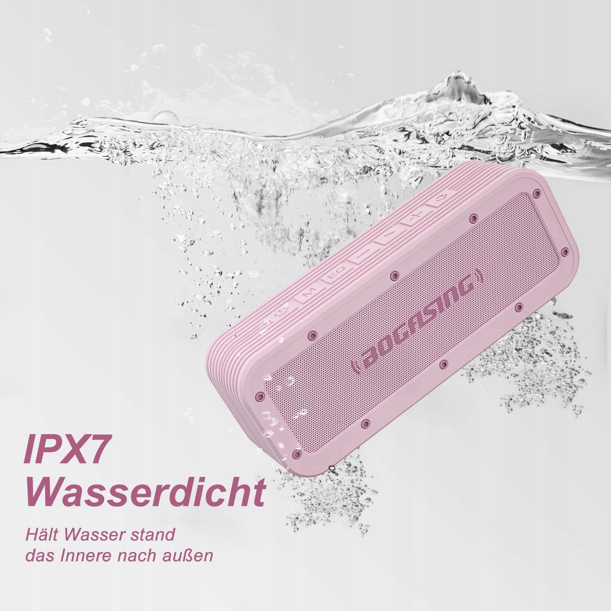 40W Stereo HD Bluetooth Speaker with Subwoofer EAN (GTIN) 5907684163647